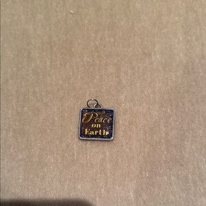 Peace on Earth Square necklace Pendant